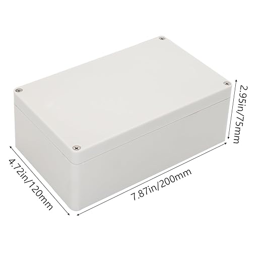Project Box IP65 Waterproof Junction Box ABS Plastic Electrical Boxes DIY - Image 2