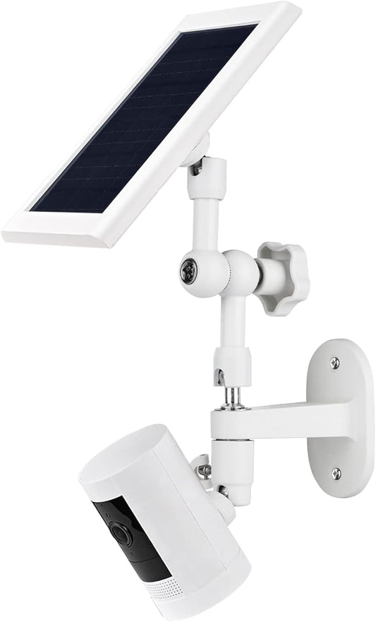 2-in-1 Wall Mount for Ring Solar Panel, Ring Stick Up Cam Battery, Spotlight by ALERTCAM