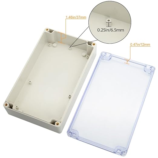 LeMotech ABS Plastic Junction Box Dustproof Waterproof IP65 Electrical - Image 4