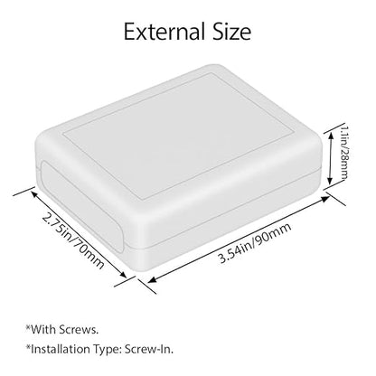 LeMotech Project Box 5 Pieces ABS Plastic Electrical Project Case Small - Image 3