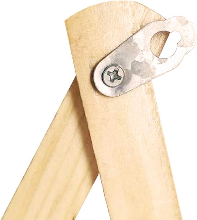 AMAPON Accordion Style Expandable Wall Wooden Coat Rack 13 Hooks Hang Hats - Image 5