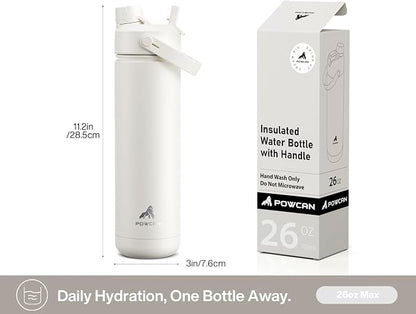 POWCAN 26 oz Insulated Water Bottle - Image 6