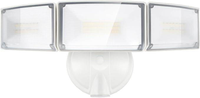 LUTEC 75W 8000LM Dusk to Dawn Outdoor Lighting, LED Flood Light Outdoor by LUTEC