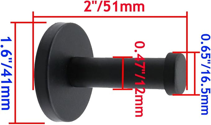 Wall Hooks Heavy Duty Coat Hooks Stainless Steel Clothes Hanger - Image 2