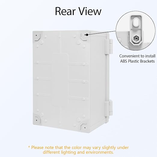 Junction Box IP65 Waterproof Dustproof ABS Plastic Enclosure Outdoor and Indoor - Image 5