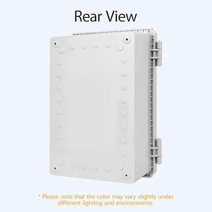 LeMotech Electrical Box, IP67 Waterproof Hinged Cover Stainless Steel Latch - Image 6