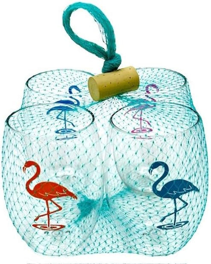 Wine-Oh! Set of 4 Shatterproof Designer 16 oz Plastic Wine Glasses MADE in the - Image 3