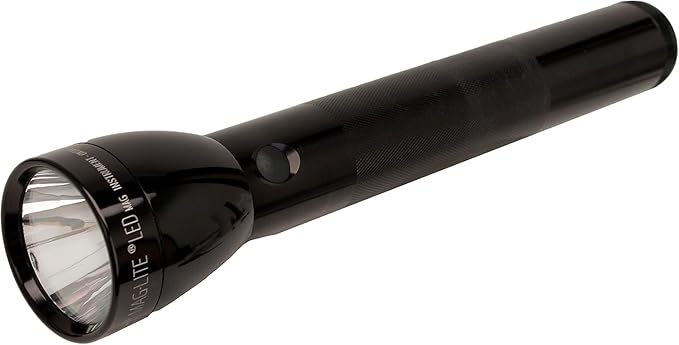 MagLite Battery-Powered LED Flashlight – ML300L 3-Cell D Flashlight by Maglite