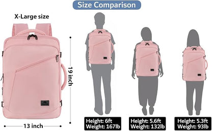 MATEIN Womens Travel Backpack, Extra Large Carryon Backpack Fits Overhead Bin - Image 7