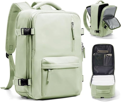 WONHOX Large Travel Backpack Carry on Flight Approved Laptop Work Business by WONHOX