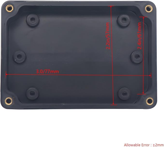Project Box ABS Black Electrical Boxes IP65 Outdoor Waterproof Box Electronic - Image 3