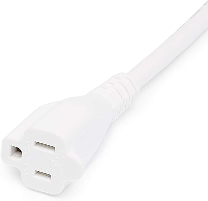 Amazon Basics Indoor Extension Cord, 3 Prong Outlet Extender Power Cord - Image 4