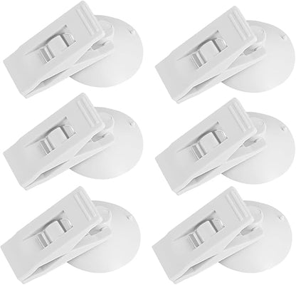 Multi Purpose Suction Cup Clips, Car Sunshade Cloth Fixing Clip, Refrigerator by TOGRAND