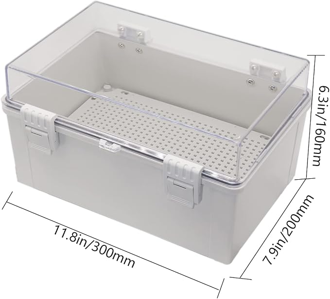 Zulkit Junction Box ABS Plastic Dustproof Waterproof IP65 Electrical Boxes - Image 2
