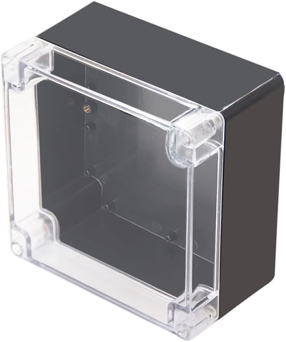 Project Box IP65 Waterproof Junction Box ABS Plastic Black Electrical Boxes DIY by Otdorpatio