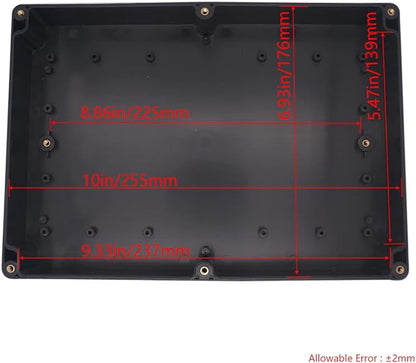 Project Box ABS Black Electrical Boxes IP65 Outdoor Waterproof Box Electronic - Image 4