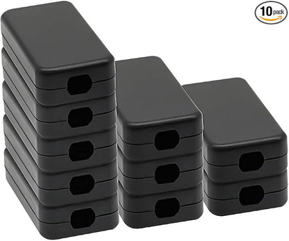 LeMotech Project Box 10 Pieces ABS Plastic Electrical Project Case Small by LeMotech