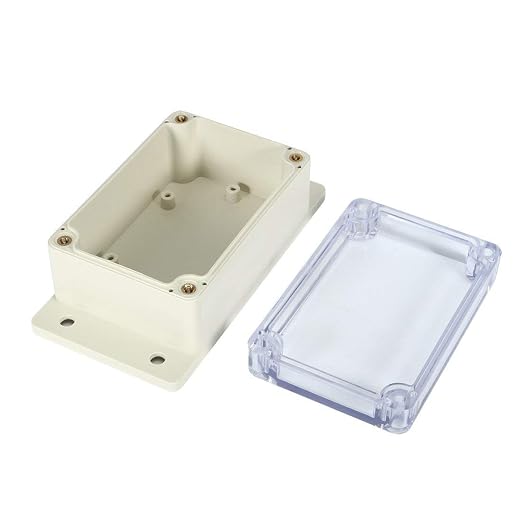 YXQ 100x68x50mm Clear Cover Junction Box Waterproof ABS Project Case Enclosure - Image 3