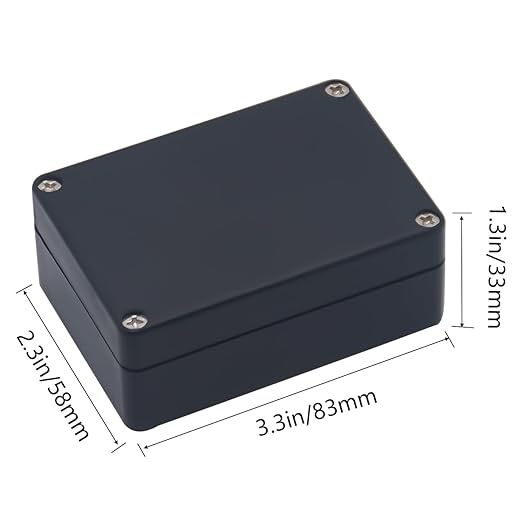 Junction Box IP65 Waterproof ABS Plastic Electrical Project Case Power Junction - Image 2