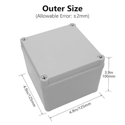LeMotech Junction Box IP67 Waterproof Dustproof ABS Plastic Project Box - Image 2