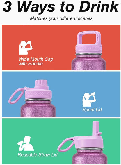 Coolflask Water Bottle 24 oz Insulated - Image 5