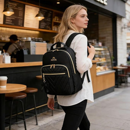 MATEIN Backpack Purse for Women, 15.6 inch Cute Stylish Waterproof Backpack - Image 10