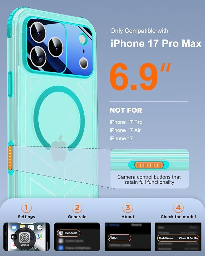 for iPhone 17 Pro Max Waterproof Case - Image 2