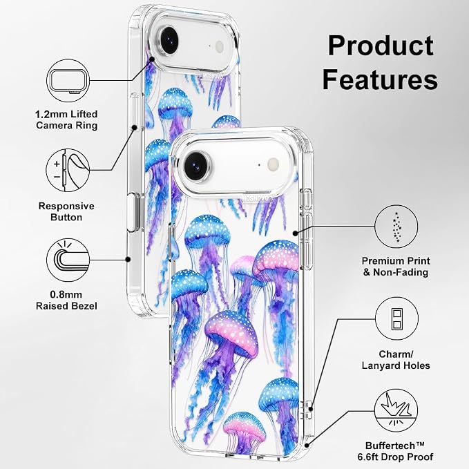 MOSNOVO for iPhone Air Case, Shockproof Military-Grade Protection 6.6ft Drop - Image 7