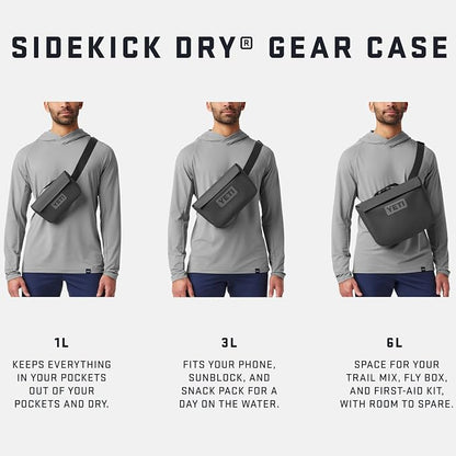 YETI Sidekick Dry Waterproof Gear Case and Bag Accessory - Image 9