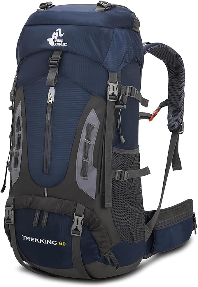 Bseash 60L Hiking Camping Backpack by Bseash