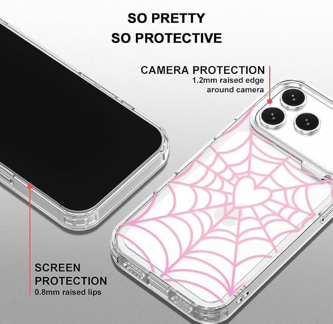 MOSNOVO for iPhone 17 Pro Max Case, Shockproof Military-Grade Protection 6.6ft - Image 4