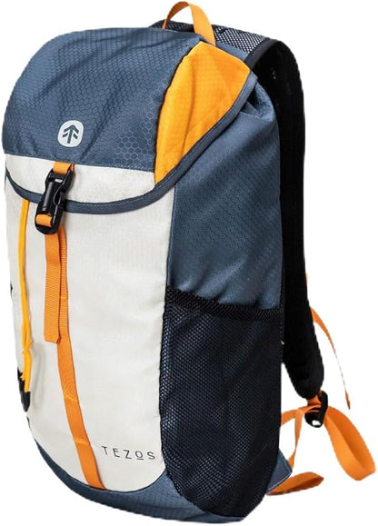 Tezos Juniper Daypack, Lightweight Hiking Backpack and Hydration Pack by Tezos