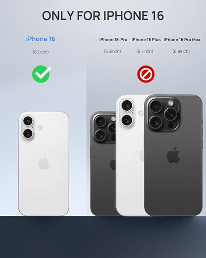 Lanhiem Magnetic for iPhone 16 Case, IP68 Waterproof Dustproof Case, Full Body - Image 8