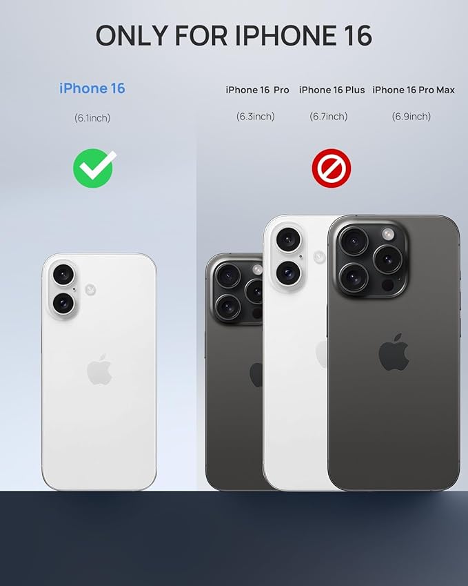 Lanhiem Magnetic for iPhone 16 Case, IP68 Waterproof Dustproof Case, Full Body - Image 5