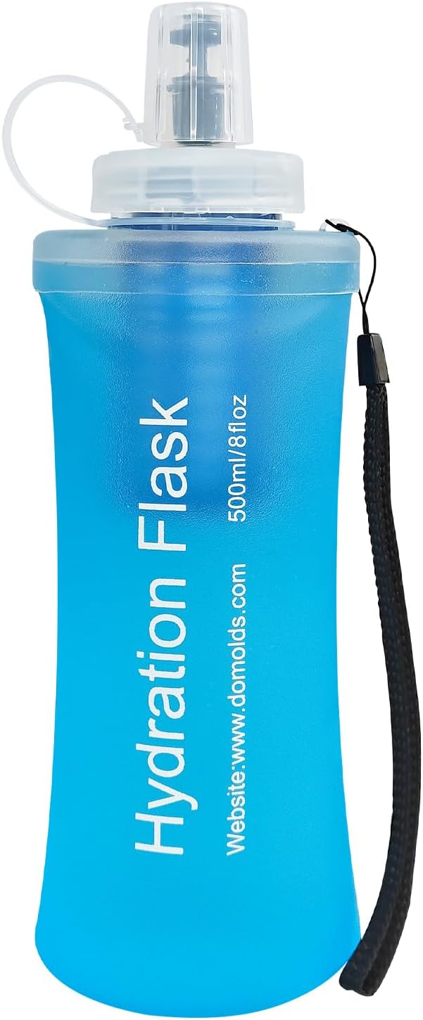 GUYI 500ml Collapsible Water Filter Bottle, Removes Impurities, BPA Free by GUYI