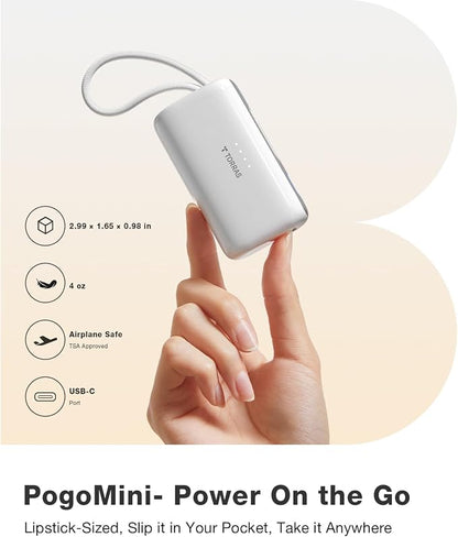 TORRAS iPhone 16 Portable Charger, 5000mAh 22.5W Power Bank - Image 6