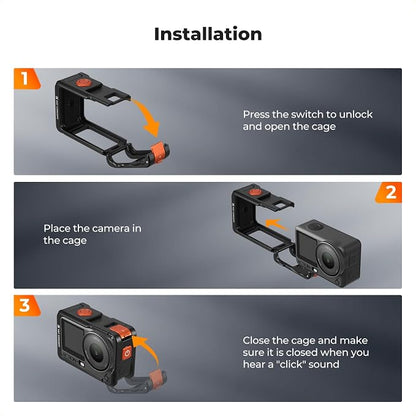 K&F CONCEPT Aluminum Alloy Camera Cage Compatible - Image 8