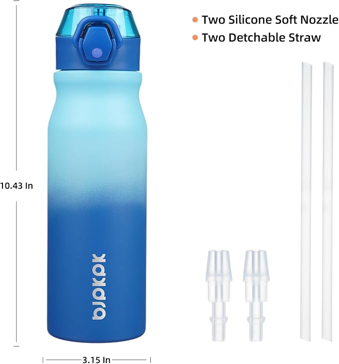 BJPKPK Insulated Water Bottle 25oz Stainless Steel Water Bottles - Image 4
