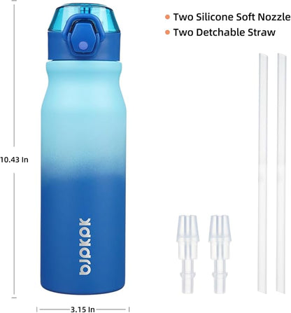 BJPKPK Insulated Water Bottle 25oz Stainless Steel Water Bottles - Image 4