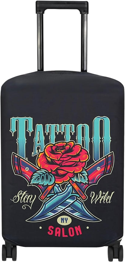 Explore Land Travel Luggage Cover Suitcase Protector Fits 27-30 Inch Case by ExploreLand