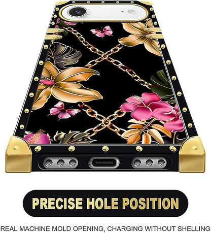 for iPhone 17 Air Case Luxury Golden Decoration - Image 5