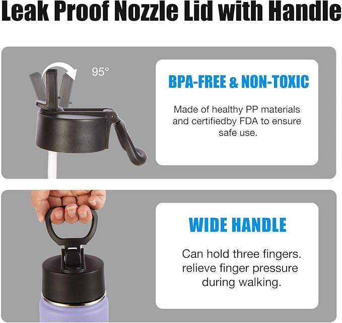 Volhoply 24oz Insulated Water Bottle - Image 6