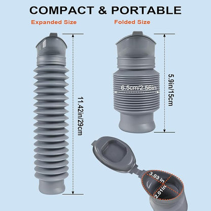 Pee Bottles for Men, Portable Urinal for Men, Collapsible Urine Bottle 750ML - Image 7