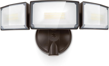 LUTEC 75W 8000 Lumen Floods Light Outdoor, Switch Controlled LED Security Lights by LUTEC
