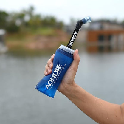 TRIWONDER TPU Soft Folding Water Bottles BPA-Free Collapsible Flask - Image 6