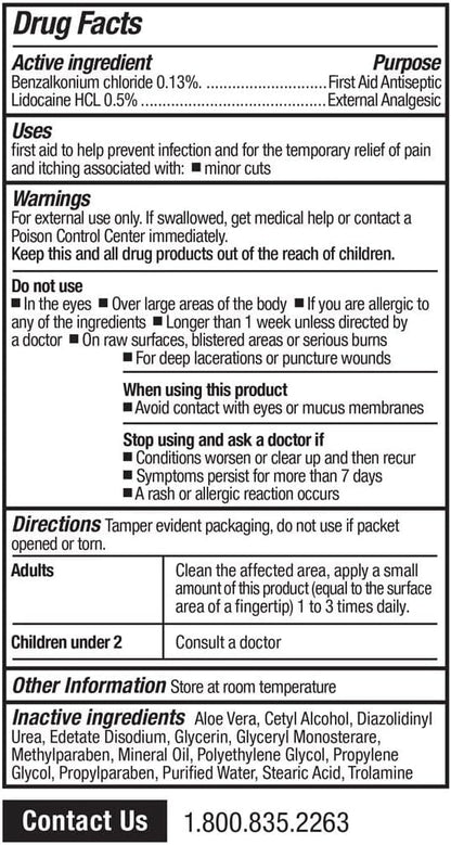 First Aid Only FAE-7011 SmartCompliance Refill Burn Cream Packets - Image 5