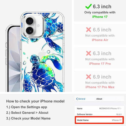 MOSNOVO for iPhone 17 Case | Military Grade 6.6ft Drop Tested | Camera Control - Image 2