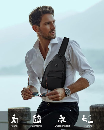 Pritent Crossbody Bags for Women Man Waterproof Sling Bag Backpack Trendy - Image 6