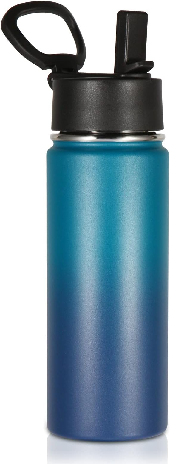 Volhoply 18oz Kids Insulated Water Bottle, Stainless Steel Water Bottles by LiveFully%EF%BC%8CDrinkFreely%E2%80%94KeepGoingwithVolhoply%EF%BC%81