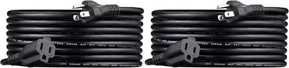 Amazon Basics Extension Cord, 13 Amps, 15 Foot by AmazonBasics